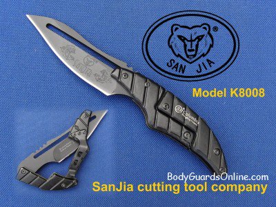 КИТАЙСЬКА КОМПАНІЯ «SAN JIA» представила новий революційний ніж. MODEL K8008.