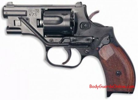 Бесшумное оружие - револьвер ОЦ-38