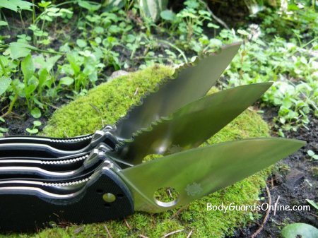 Тестирование заточки ножа Spyderco Tenacious - обычная, серрейторная и комбинированная