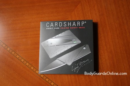Нож-кредитка CardSharp во всей красе