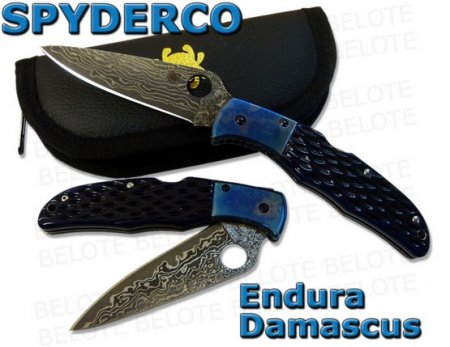 Spyderco ENDURA DAMASCUS C10JBBP -   
