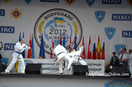 Чемпионат мира по многоборью телохранителей Ялта 2012 второй и третий вид