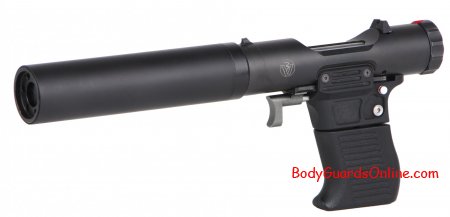 B&T VP9 ветеринарный пистолет калибра 9 мм "Veterinary Pistol 9mm", неавтоматический полностью бесшумный пистолет 
