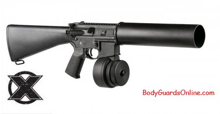 AR-15 Can Cannon - устройство для отстрела банок с газировкой