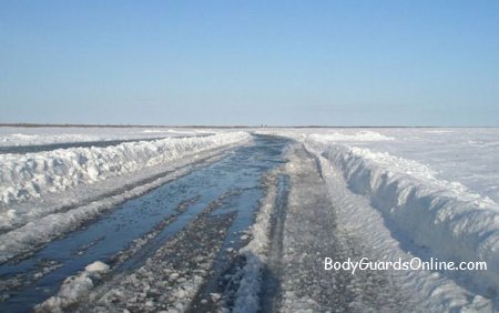 Зимняя дорога представляет повышенную опасность 
