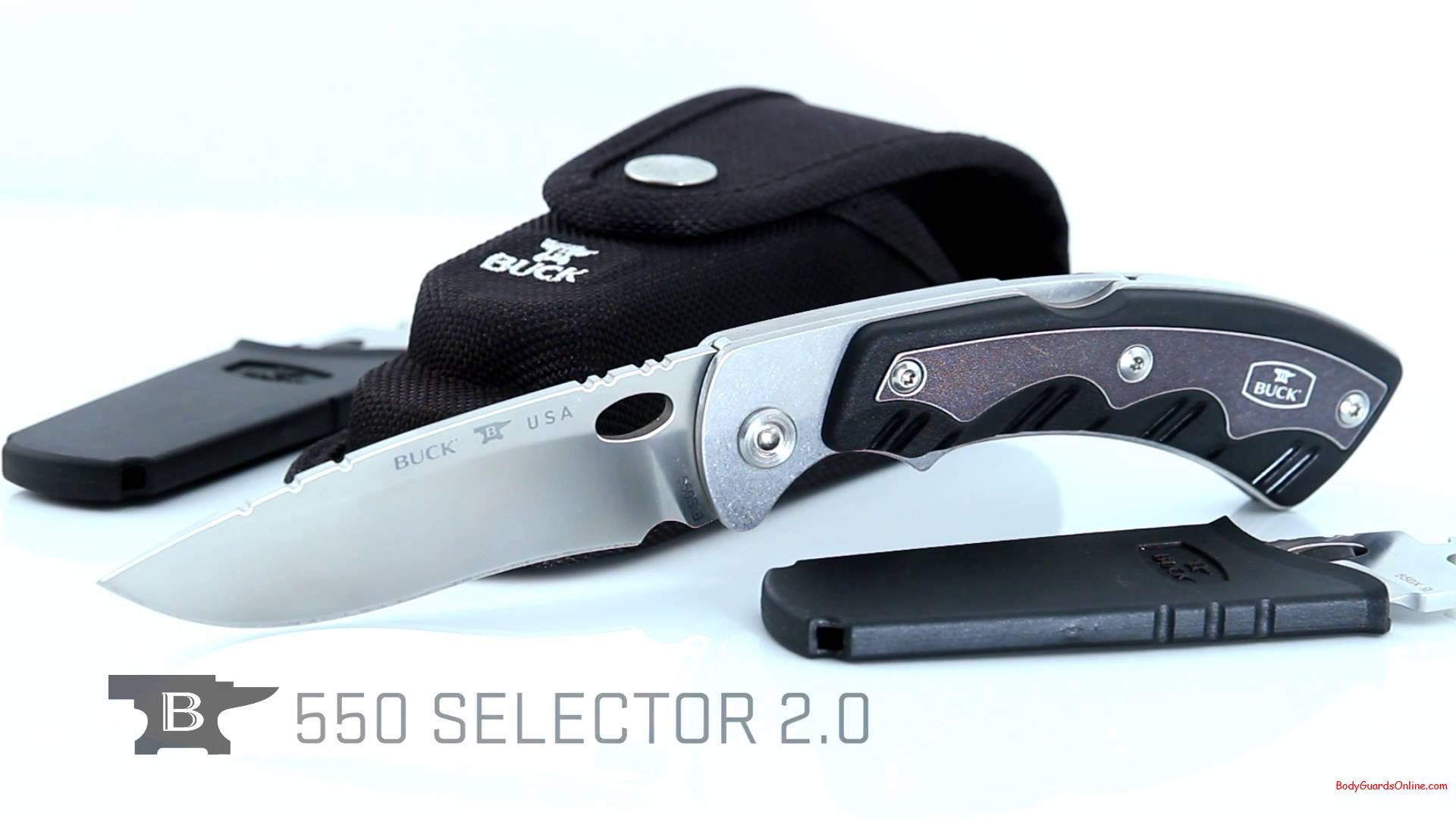 Известная компания Buck Knives представила новую версию ножа со сменными ле...
