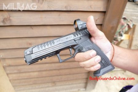 Новый инновационный пистолет ALIEN от компании Laugo Arms