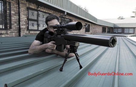 Новейшая антиматериальная винтовка Truvelo AMRIS 20x42 mm - теперь с глушителем