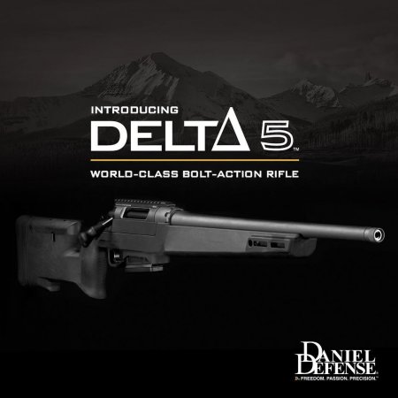Анонсирована новая болтовая винтовка DELTA 5 производства компании Daniel Defense