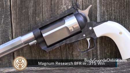 Обзор очень мощного пистолета Magnum Research BFR .375 Winchester