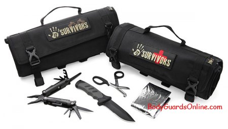 12 Survivors Roll Up Survival Kits -    