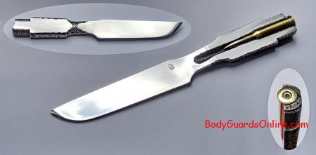 Необычные ножи сделанные из «копанного» ствола от винтовки Мосина